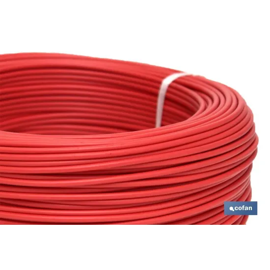 ROLLO CABLE H07V-K 1X1,5MM2 ROJO (100M)