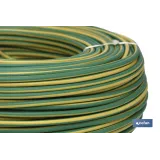 ROLLO CABLE H07V-K 1X1,5MM2 AMAR/VERDE (100M)