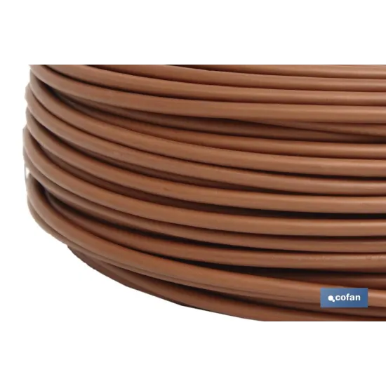 ROLLO CABLE H07V-K 1X2,5MM2 MARRÓN (100M)
