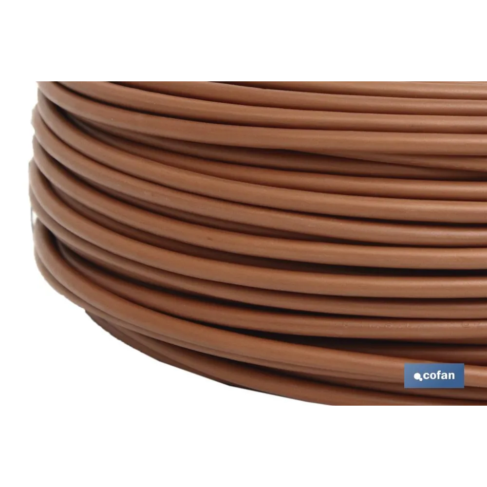ROLLO CABLE H07V-K 1X2,5MM2 MARRÓN (100M)