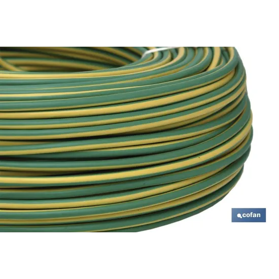 ROLLO CABLE H07V-K 1X2,5MM2 AMAR/VER (100M)