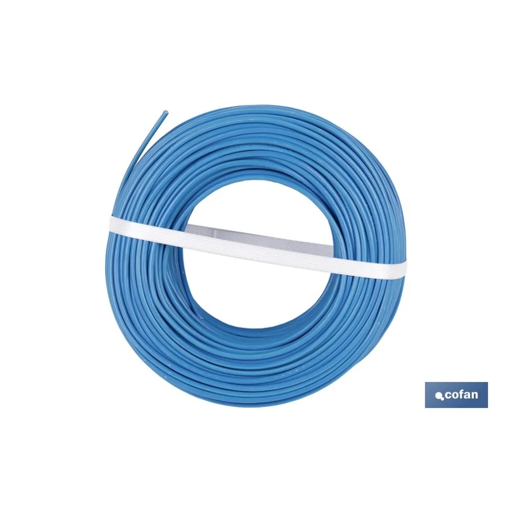 ROLLO CABLE H07V-K 1X4MM2 AZUL (100 M)