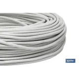 ROLLO 100M MANGUERA BLANCO H05VV-F (2X1MM)