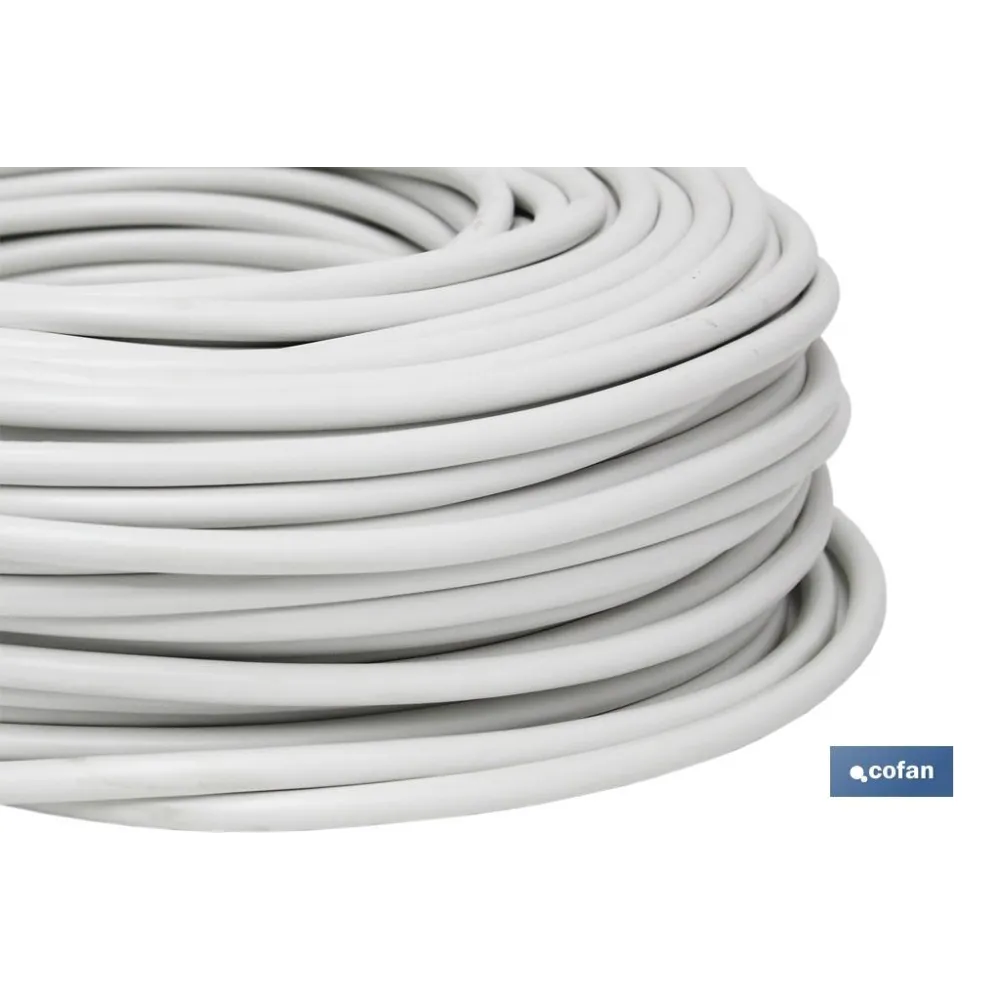 ROLLO 100M MANGUERA BLANCO H05VV-F (3X1MM)
