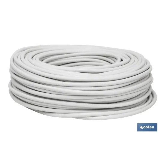 ROLLO 100M MANGUERA BLANCO H05VV-F (3X1,5MM)