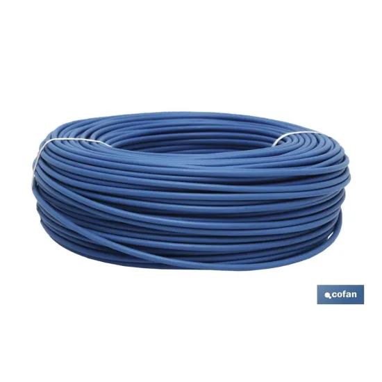 ROLLO CABLE H07V-K 1X6MM2 AZUL (100M)