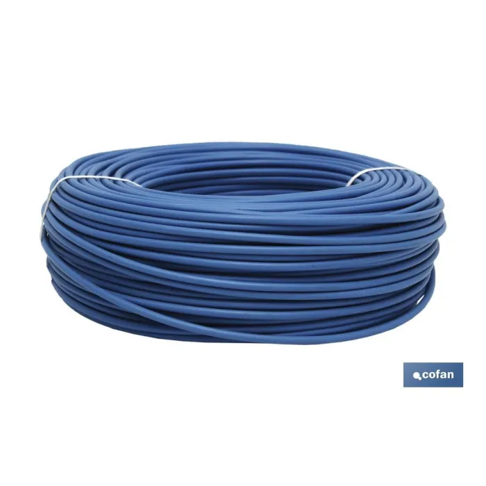 ROLLO CABLE H07V-K 1X6MM2 AZUL (100M)