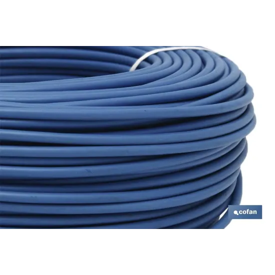 ROLLO CABLE H07V-K 1X6MM2 AZUL (100M)
