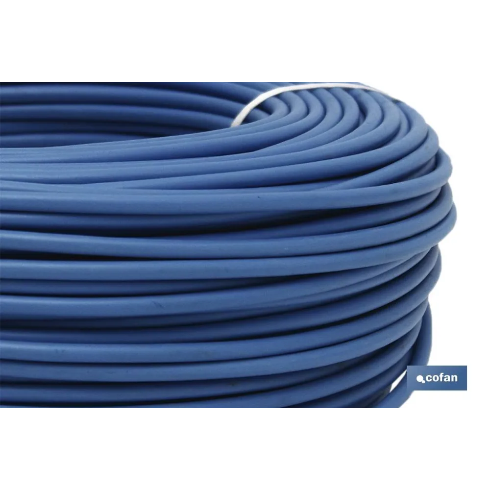 ROLLO CABLE H07V-K 1X6MM2 AZUL (100M)