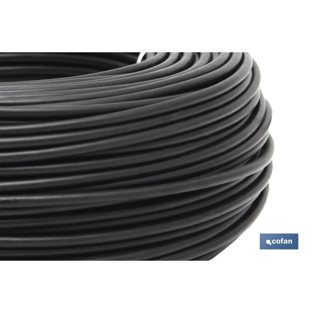 ROLLO CABLE H07V-K 1X6MM2 NEGRO (100M)