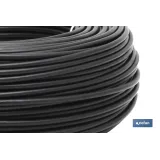 ROLLO CABLE H07V-K 1X6MM2 NEGRO (100M)