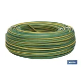ROLLO CABLE H07V-K 1X6MM2 AMAR/VER (100M)