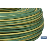 ROLLO CABLE H07V-K 1X6MM2 AMAR/VER (100M)