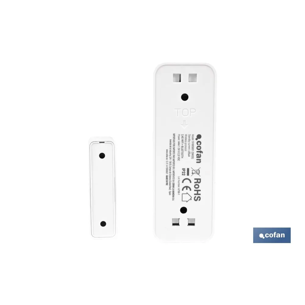 SENSOR DE PUERTAS Y VENTANAS WIFI