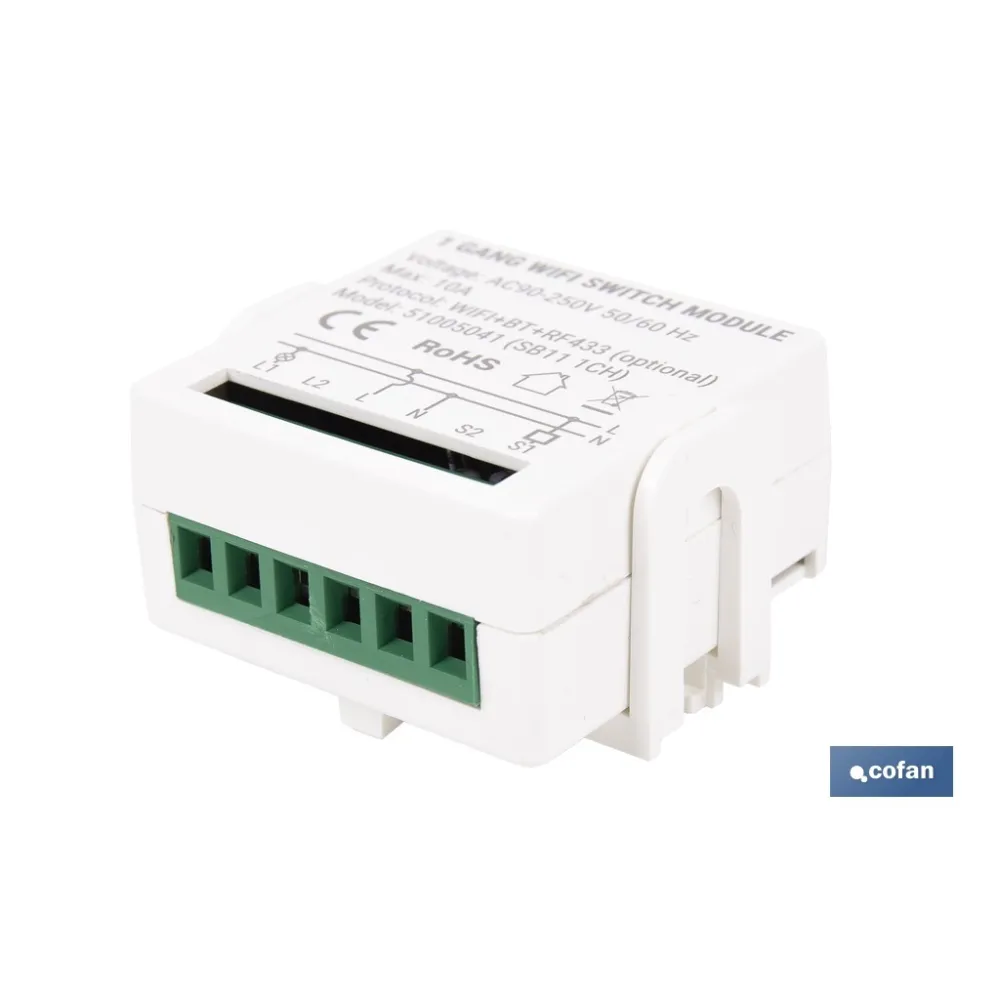 RELÈ DE 1 INTERRUPTOR WIFI