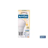 BOMBILLA LED CLASSIC E27 4.9 W 470 LM 3000 K
