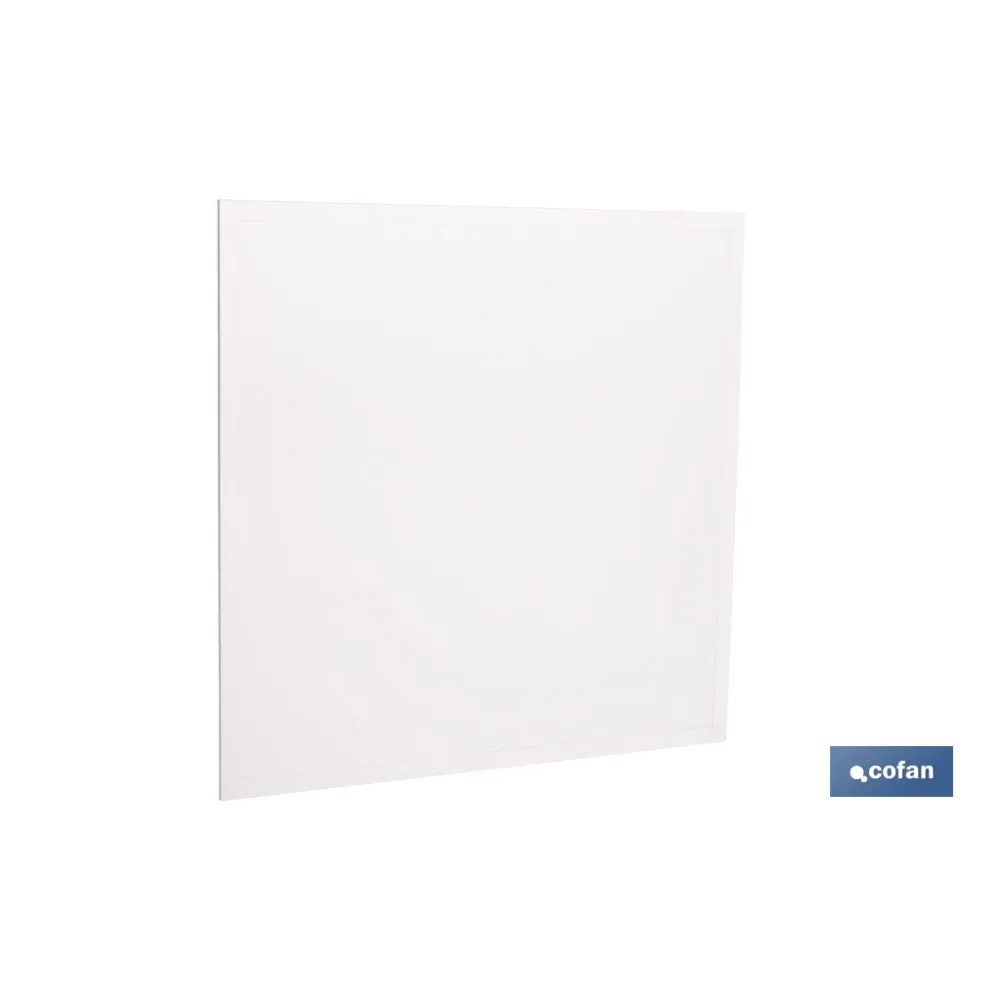 PANEL LED EMPOTRAR 36 W IP20 3600 LM 6500 K 595 X 595 MM