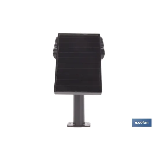 PACK DE 4 UDS. APLIQUE SOLAR CON SENSOR 3,7 V 1,2 Ah 3000 K 330 X 104 X 161 MM