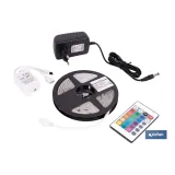 TIRA LED 12 V IP65 CON CONTROL REMOTO 3 M