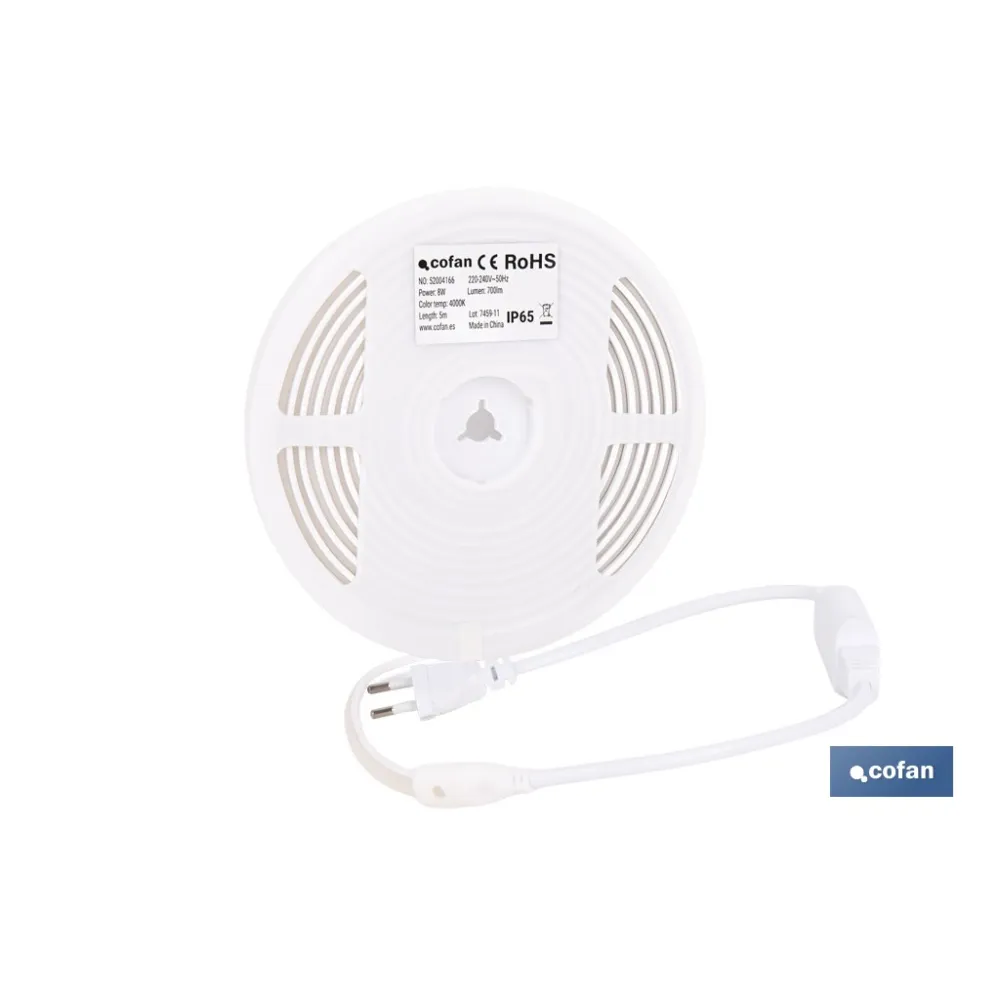 TIRA LED DE NEÓN 8 W IP65 700 LM 5 M
