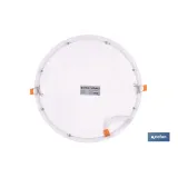 DOWNLIGHT EMPOTRABLE BLANCO SMD 24 W 2400 LM Ø295 MM 3CCT