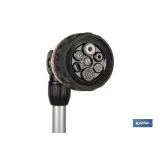 LANZA DE RIEGO 6 POSICIONES CON CONTROL DE CAUDAL EN EL PULGAR