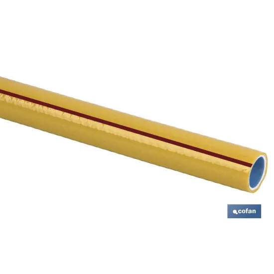 MANGUERA PVC MODELO STORM 3C TRENZADA Ø19X25 m