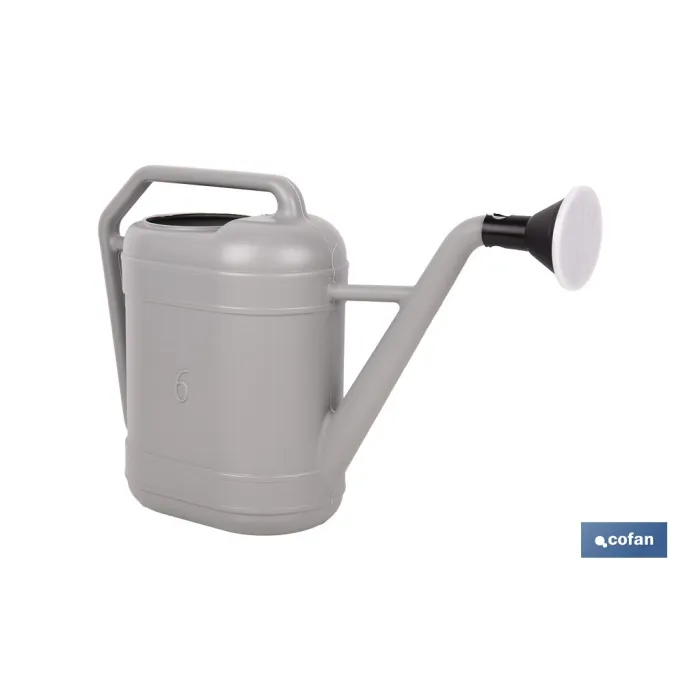 REGADERA GRIS 6 LITROS