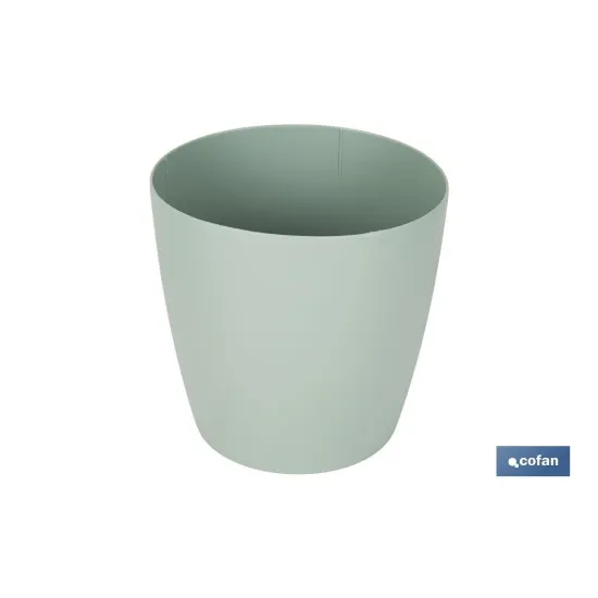 MACETA CAMELIA COLOR VERDE TURQUESA 25X23.6cm venta unitaria