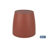 MACETA CAMELIA DE COLOR ARCILLA 35 X 33 CM venta unitaria