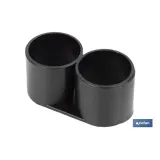 TAPON DOBLE ANILLO PE Ø16MM