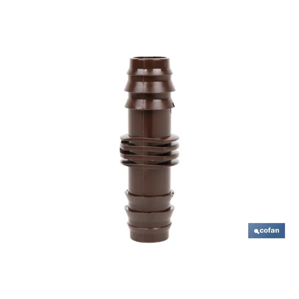 ENLACE RECTO Ø16MM (MARRÓN-MAX SEGUR.) Venta unitaria