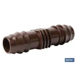 ENLACE RECTO Ø16MM (MARRÓN-MAX SEGUR.) Venta unitaria