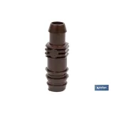 CONEXIÓN CTR Ø16MM (MARRÓN-MAX SEGUR.) Venta unitaria