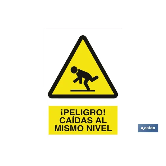 SEÑAL POLIESTIRENO 420X297MM.