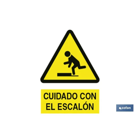 SEÑAL ADHESIVA 148X105 MM.