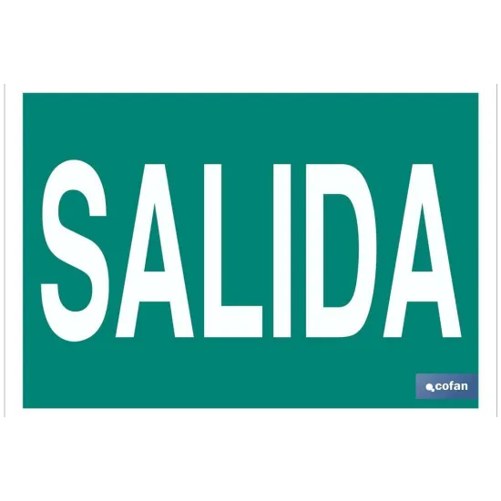 SEÑAL ADHESIVA 210X148MM.