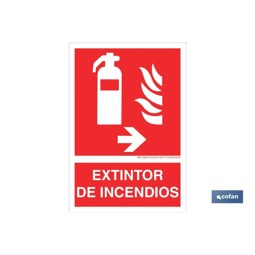 SEÑAL LUMINISCENTE 297X210MM.