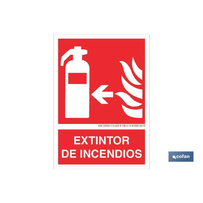 SEÑAL LUMINISCENTE 210X148MM.