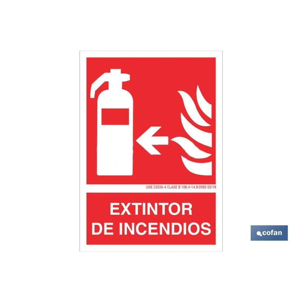 SEÑAL LUMINISCENTE 297X210MM.