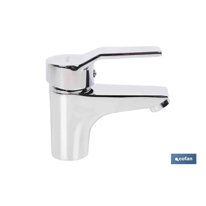 GRIFO MONOMANDO PARA LAVABO COLOR INOX.40 MM
