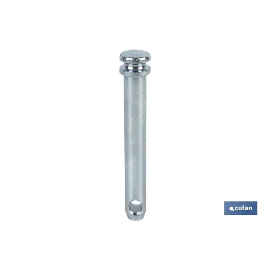 PERNO PARA TERCER PUNTO CON CABEZA Ø19 X 120 MM