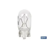LÁMPARA S/CASQUILLO W5W  12V venta unitaria