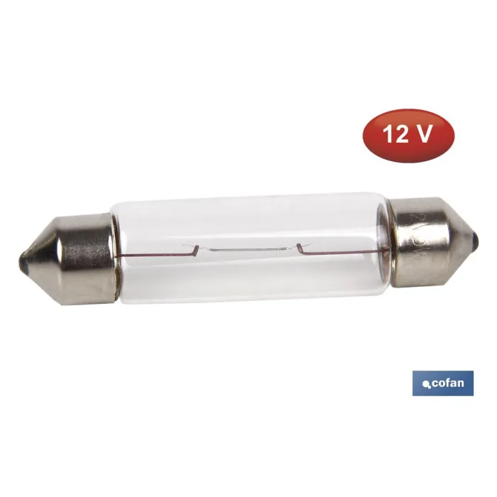 LÁMPARA PLAFONIER C5W (11X44mm) 12V