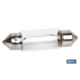 LÁMPARA PLAFONIER C10W (11X38mm) 12V