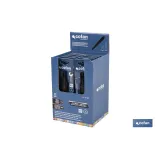 EXPOSITOR DE CÚTER ANTIDESLIZANTE HEAVY DUTY 9 MM 12 UDS.