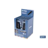 EXPOSITOR DE CÚTER ANTIDESLIZANTE HEAVY DUTY 18 MM 12 UDS.