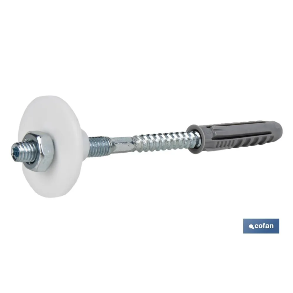 SET DE 2 PCS. PARA LAVABO 10 X 120 MM TUERCA DE HIERRO