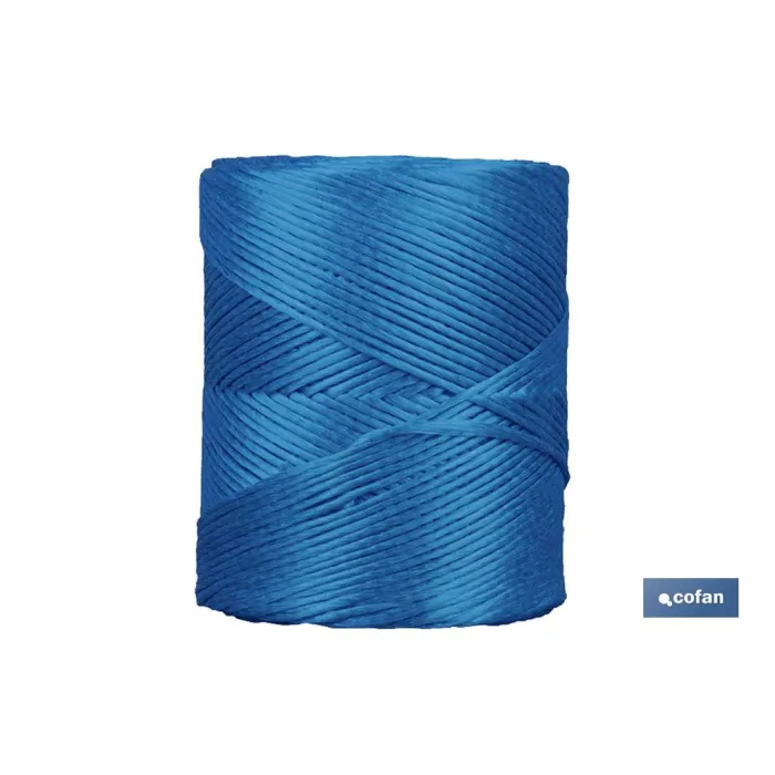 BOBINA HILO RAFIA/ 600 750 GRS AZUL