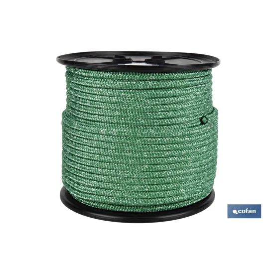 CARRETE DRIZA NÁUTICA 14 MM 100 M VERDE